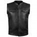ARD Champs™ Men’s Sons of Anarchy Motorbike Real Leather Full Grain- Cut Off Waistcoat